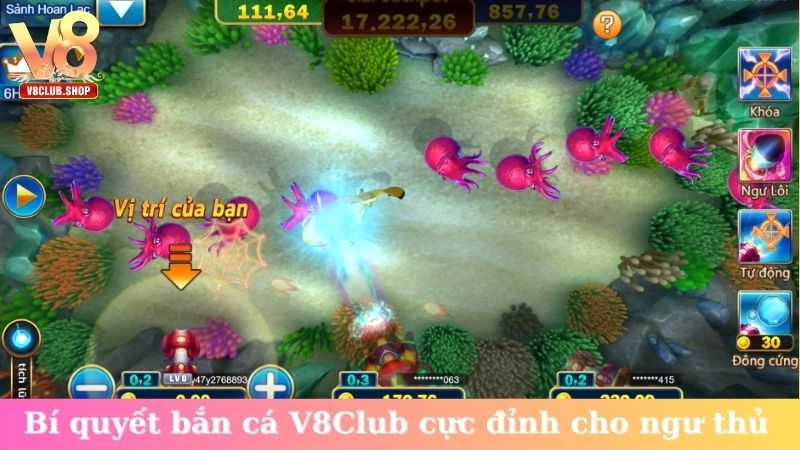 Bí quyết bắn cá V8Club cực đỉnh cho ngư thủ