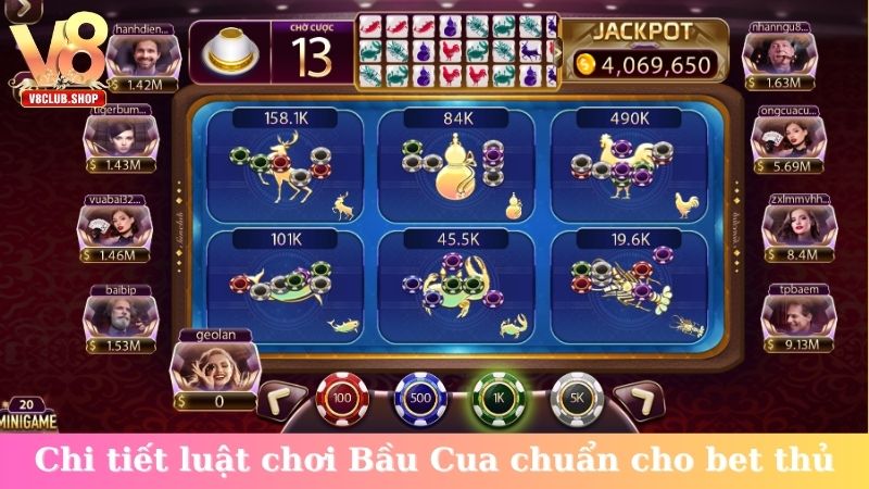 Chi tiết luật chơi Bầu Cua chuẩn cho bet thủ