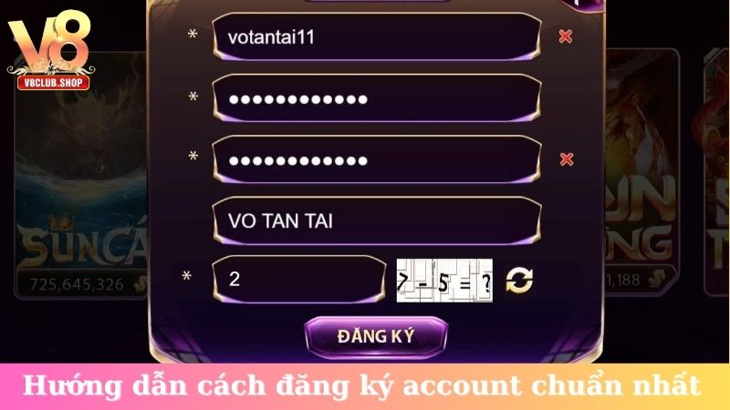 Hướng dẫn cách đăng ký account chuẩn nhất