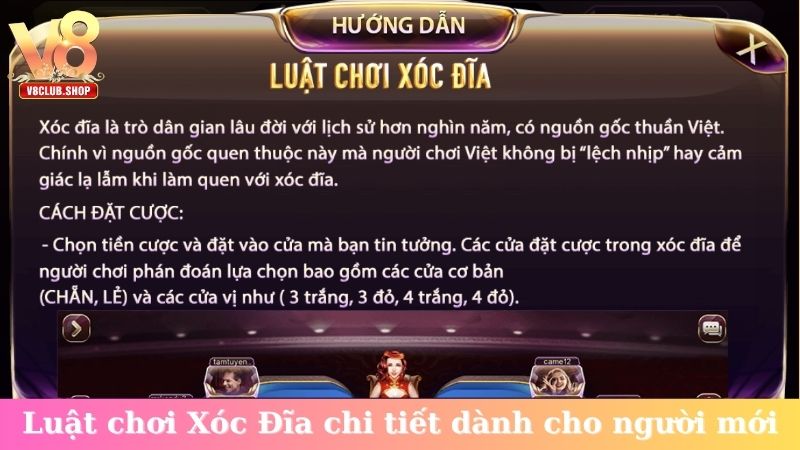 Luật chơi Xóc Đĩa chi tiết dành cho người mới
