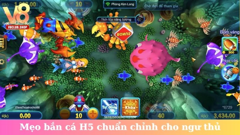Mẹo bắn cá H5 chuẩn chỉnh cho ngư thủ