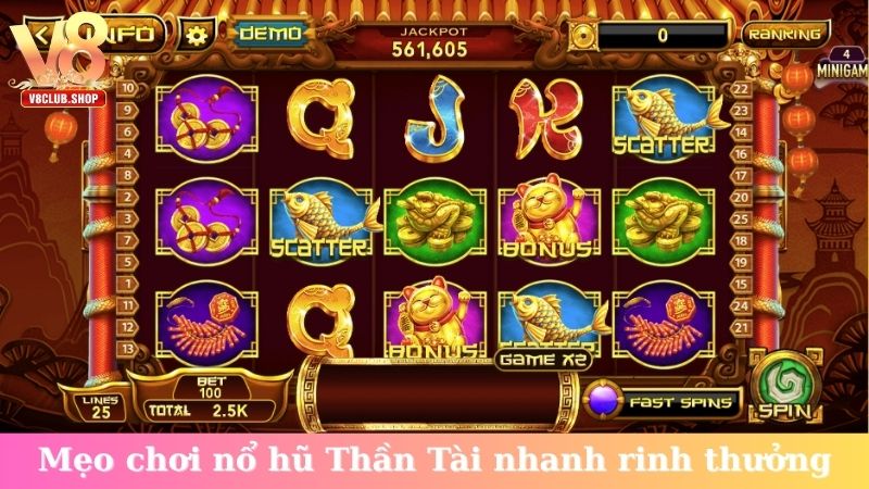 Mẹo chơi nổ hũ Thần Tài nhanh rinh thưởng