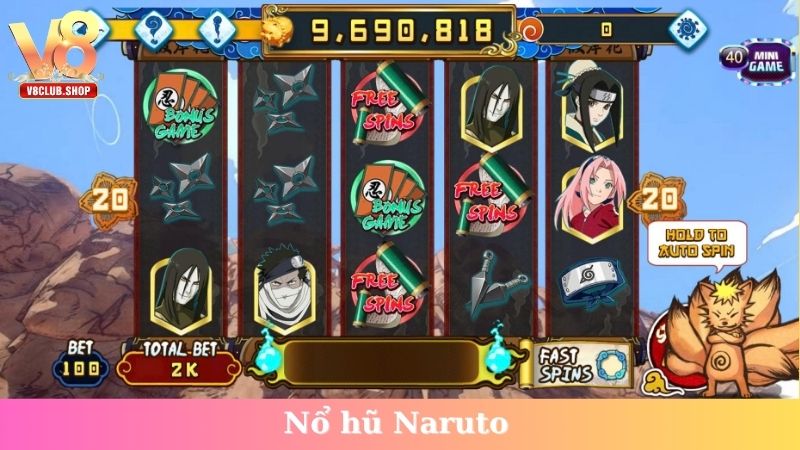 Nổ hũ Naruto