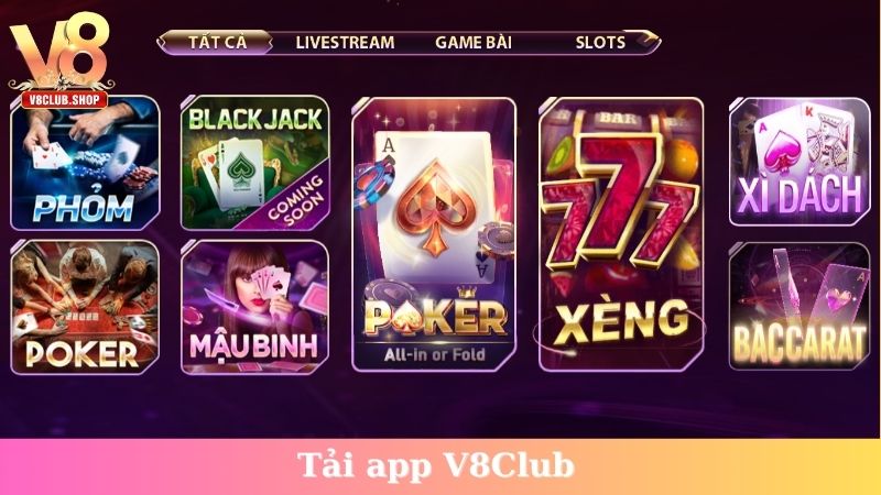 Tải app V8Club
