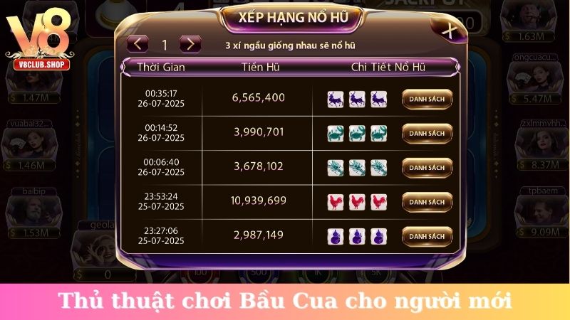Thủ thuật chơi Bầu Cua nhanh chóng cho người mới